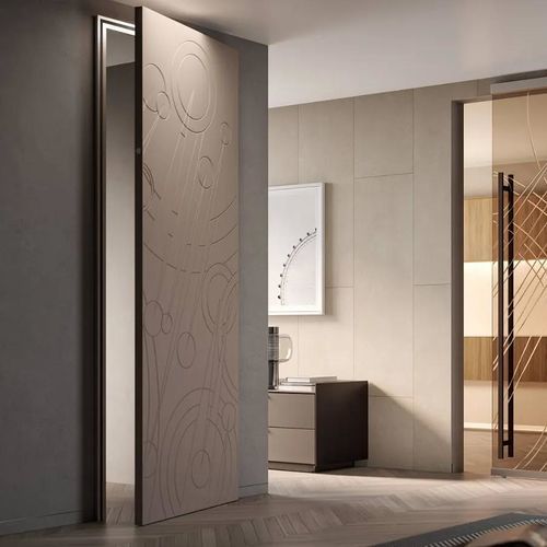 Porta da interno - PEGASO INDIVIDUAL - Bertolotto Porte - in MDF / in vetro temprato / a ventola
