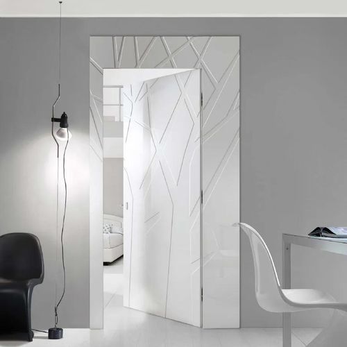Porta da interno - BOULEVARD - Bertolotto Porte - in legno / a ventola / laccata