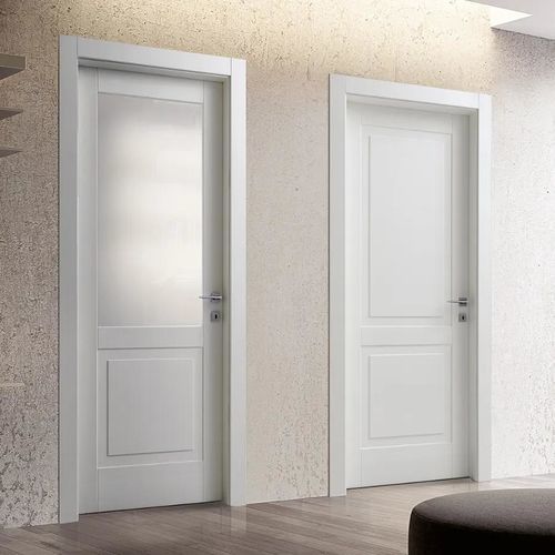 Porta da interno - PANTOQUADRA - Bertolotto Porte - in MDF / girevole / minimalista