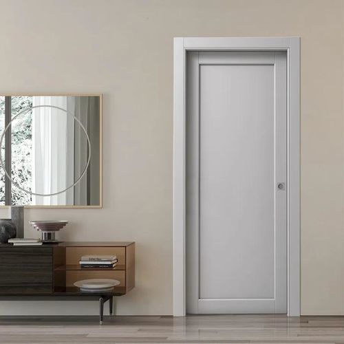 Porta da interno - 2020P - Bertolotto Porte - in MDF / in abete / a scomparsa