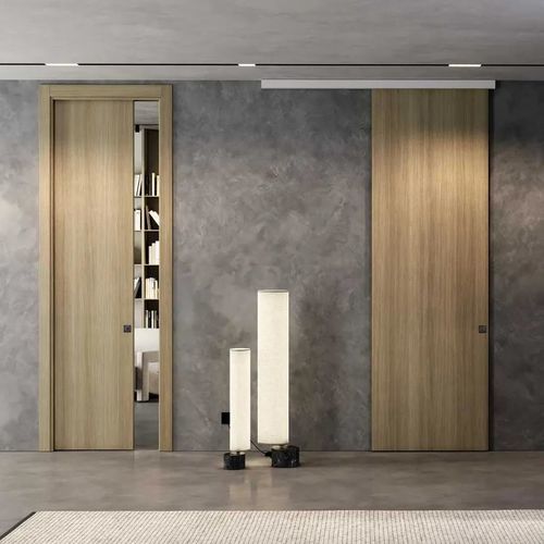 Porta da interno - CL - Bertolotto Porte - in legno / in quercia naturale / in rovere