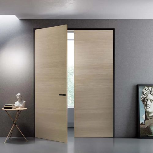 Porta da interno - DOGA HORI - Bertolotto Porte - in legno massiccio / in quercia naturale / in MDF