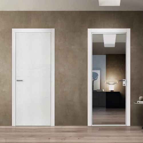 Porta da interno - GRAFITE GLASS - Bertolotto Porte - in vetro / in laminato / in MDF