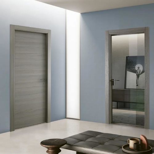 Porta da interno - GRAFITE GHIANDA GLASS - Bertolotto Porte - in laminato / in MDF / in melaminico