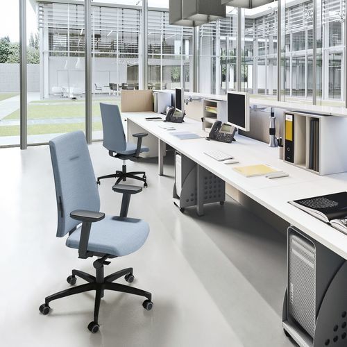Poltrona direzionale design - ZERO7 ELEGANT - Aresline - in pelle / con poggiatesta / reclinabile