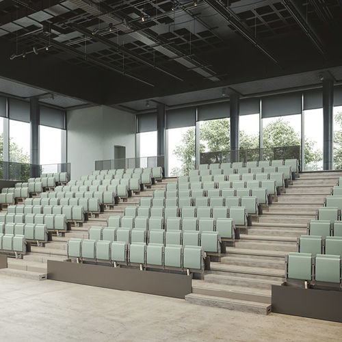 sedia per auditorium contemporanea - Aresline