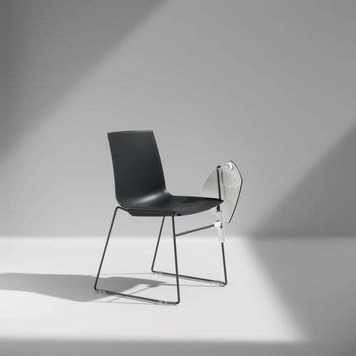 Sedia contemporanea - AIRA EDUCATIONAL - Aresline - da interno / in raso / in faggio
