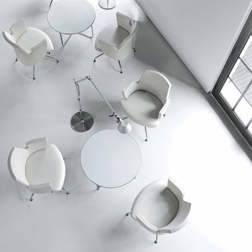 Sedia visitatore contemporanea - AMADEUS - Aresline - da interno / in acciaio / in alluminio