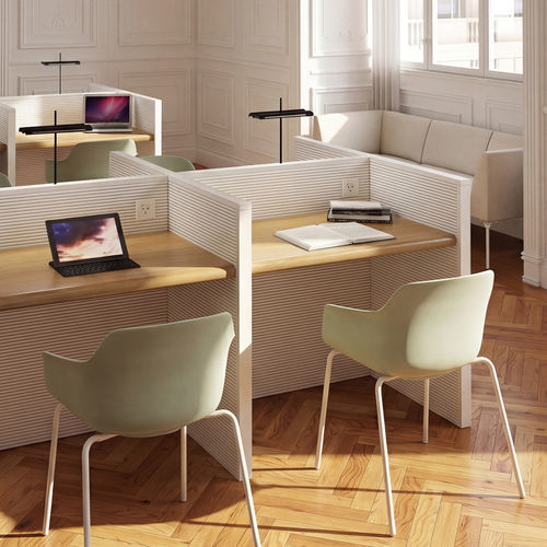 Sedia visitatore contemporanea - PLYO - Aresline - da interno / in resina / in polipropilene