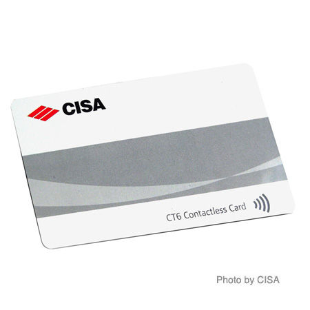 Serratura elettronica - ESIGNO - CISA - con smart card / per porta d'ingresso / a 1 punto