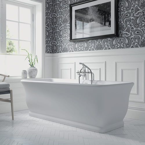 Vasca da bagno da appoggio - MORTLAKE - IMPERIAL BATHROOMS LIMITED - per ambiente abitativo / in composito / contemporanea