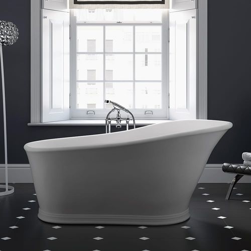 Vasca da bagno ovale - HAMPTON - IMPERIAL BATHROOMS LIMITED - da appoggio / per ambiente abitativo / in composito