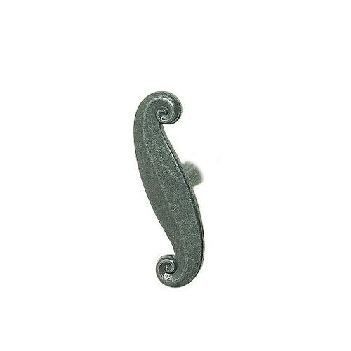 Pomello per mobile classico - CASTEL FEUILLE - BRIONNE - in ottone / in ferro