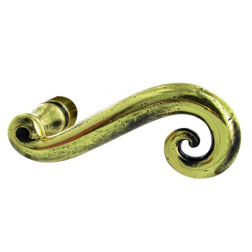 Maniglia per porta - ARLES - BRIONNE - in ottone / in ferro modellato / classica