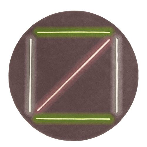 Tappeto contemporaneo - Diagonal Of Love - Tai Ping Carpets - geometrico / in lana / rotondo