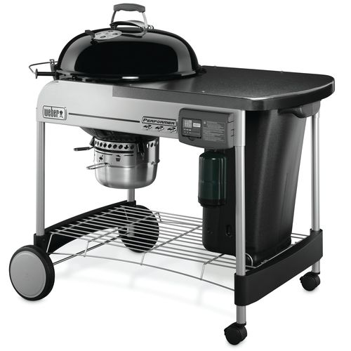 Barbecue a carbonella - PERFORMER PREMIUM - Weber EUROPE - con rotelle / in acciaio
