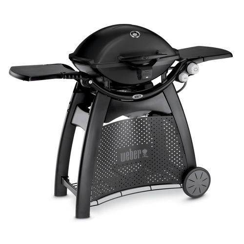 Barbecue a gas - Q 3200  - Weber EUROPE - professionale / con rotelle / in ghisa di alluminio