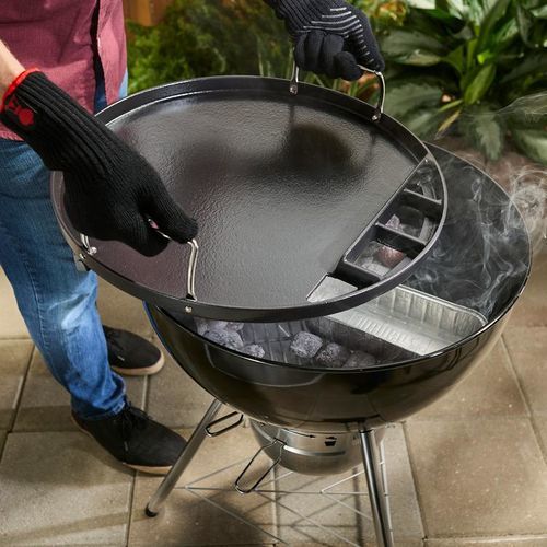 Piastra di cottura a carbonella - 3400844 - Weber EUROPE - da esterno / con piano cottura a gas