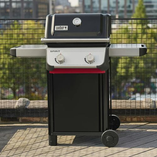 Barbecue a gas - SPIRIT&reg; E-210 - Weber EUROPE - con rotelle / in metallo / in acciaio inossidabile