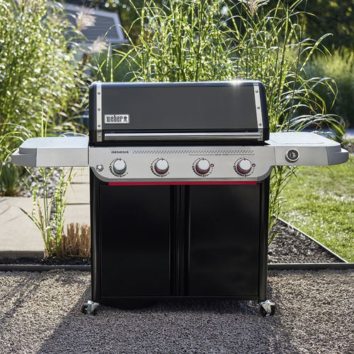 Barbecue a gas - GENESIS&reg; EX-425W - Weber EUROPE - con rotelle / in acciaio / in ghisa