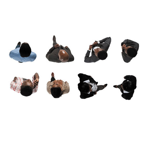 Biblioteca d'oggetti 2D/3D - BIRD'S EYE PEOPLE - AFRICAN AMERICAN - DOSCH DESIGN