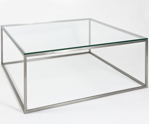 Tavolino basso contemporaneo - H 15 - Hans Hansen Furniture - in vetro / in legno massiccio / in HPL