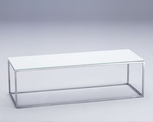 Tavolino basso contemporaneo - H 17 - Hans Hansen Furniture - in vetro / in legno massiccio / in HPL