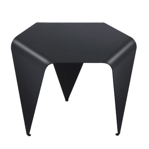Tavolo d'appoggio contemporaneo - H 145 BEE - Hans Hansen Furniture - in acciaio con rivestimento a polvere / con supporto in acciaio termolaccato / esagonale