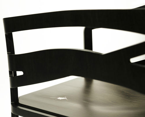 Poltrona design originale - THE HIDDENSHAKER - Ibride - in legno