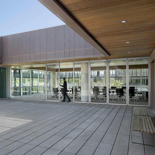 Vetrata scorrevole impilabile - HSW60 - NanaWall - a libro / con struttura in alluminio / a doppi vetri