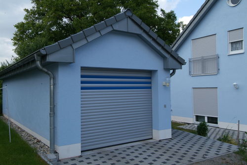 Porta avvolgibile per garage - PRIMO  - LAKAL - in alluminio / automatica