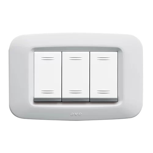 Pulsante Doppio Tasto Saliscendi 1P 1P 16A Bianco Compatibile Con Bticino Matix - Foto 10