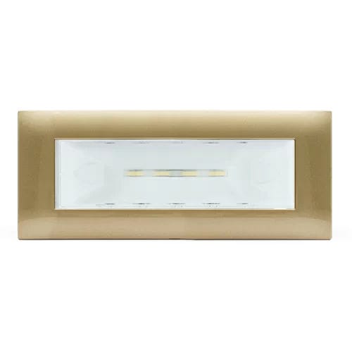 Illuminazione di emergenza ad incasso - Ave - rettangolare / LED / in plastica