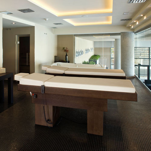 Lettino per massaggi fisso - Freixanet Wellness - in legno / umido