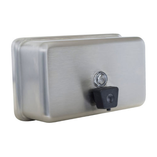 Distributore di sapone professionale - 6543 - Bradley - da parete / in acciaio inossidabile / manuale