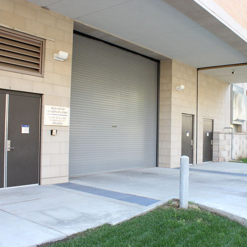 Porta industriale avvolgibile - SERVICE - Cornell - in alluminio / in acciaio galvanizzato / in acciaio inossidabile