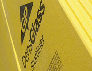 Lastra in cartongesso idrorepellente - DENSGLASS® SHAFTLINER - Georgia Pacific - rinforzata / ignifuga