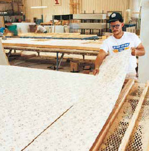 Lastra in cartongesso per isolamento acustico - GOLD BOND® DURABASE® - National Gypsum - di protezione contro gli incendi