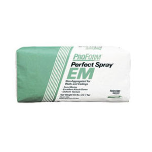 Intonaco da interno - PROFORM® PERFECT SPRAY® EM TEXTURE - National Gypsum - per soffitto / in gesso / testurizzato