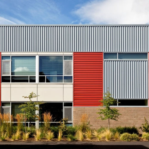 Rivestimento di facciata in pannelli - CONCEPT SERIES® : CS-660 - Centria Architectural Systems - in acciaio galvanizzato / in lamiera grecata