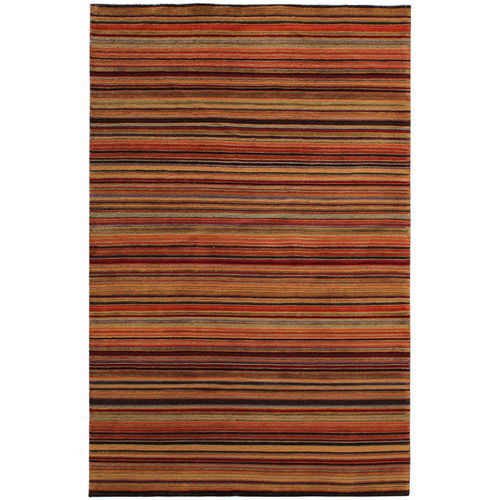 Tappeto contemporaneo - Gianni - indikon srl - a righe / in lana / in cotone