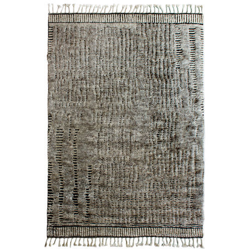 Tappeto contemporaneo - Nomad Dune - indikon srl - a righe / a tinta unita / in lana della Nuova Zelanda