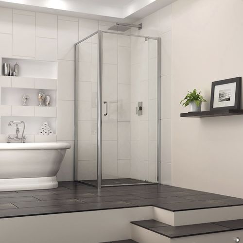 Parete doccia battente - FLEX - DreamLine - d'angolo / in vetro temprato