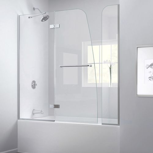 Sopravasca battente - AQUA ULTRA EXTENDER - DreamLine - fisso / in vetro temprato / con telaio