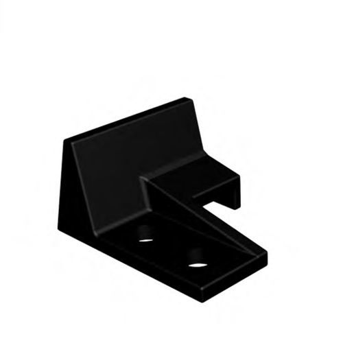 Morsetto per vetro in metallo - MD-02 L - COMENZA - per pannelli / per edificio / per parapetto