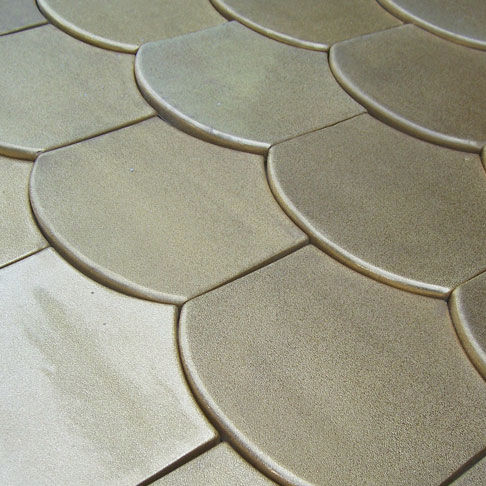 Tegola a coda di castoro - GLAZED SQUAMA - Ceipo ceramiche