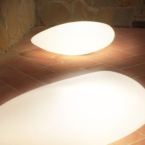 Lampada da pavimento - STONE - Pan S.r.l. - in termoplastica / contemporanea / con cavo