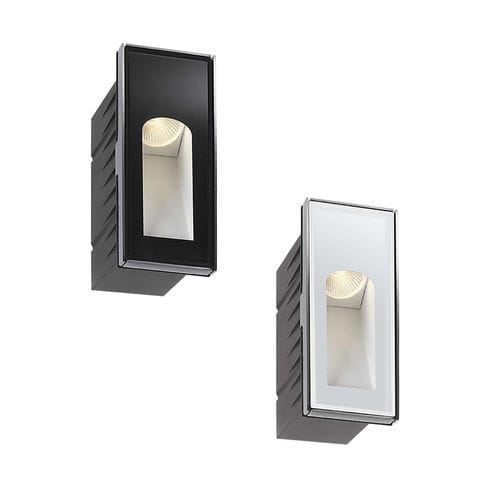 Luce da incasso a muro - HOLE STEP - Pan S.r.l. - LED / rettangolare / IP67