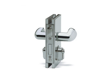 Maniglia per porta a vetri - CRISTAL PONTEVEDRESA - in metallo / contemporanea / con serratura integrata