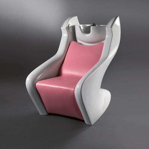 Lavatesta con poggiapiedi - TEKNOWASH S - Gamma & Bross - in ceramica / 1 posto / di Karim Rashid